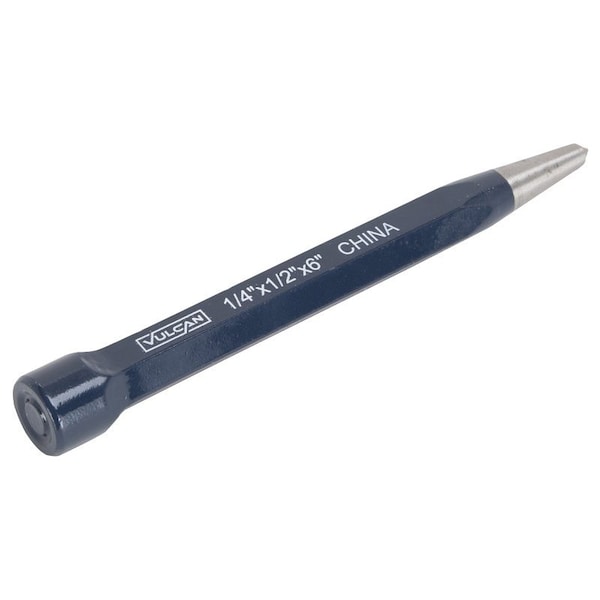 Vulcan Center Punch, 1/2 in Dia Shank, Hex Shank JLCSL017 Zoro